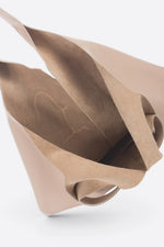 ARINA leather tote bag - Cipria