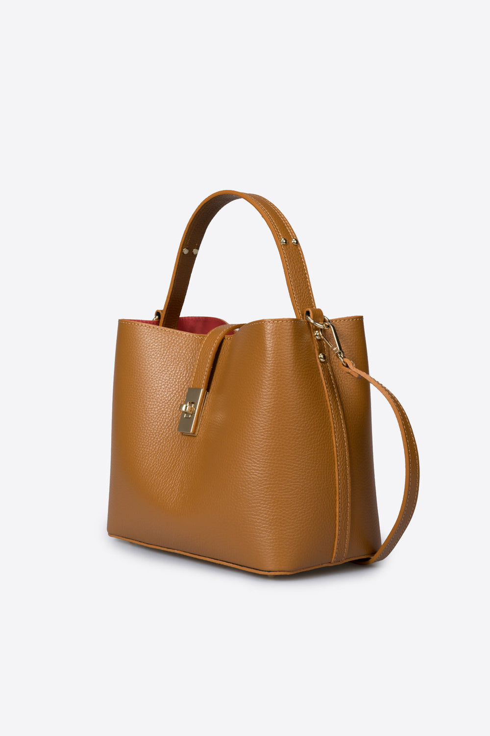 Orlena Italian Leather Top Handle Bag
