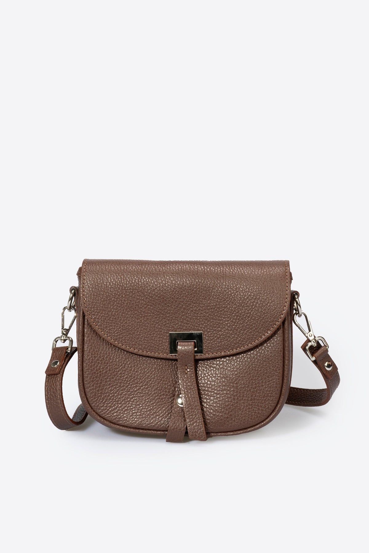 Tressia Italian Leather Crossbody Bag