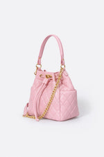 TILLY SMALL leather top handle bag - Rosa