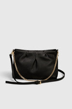 CLIO Leather Crossbody Bag - Black