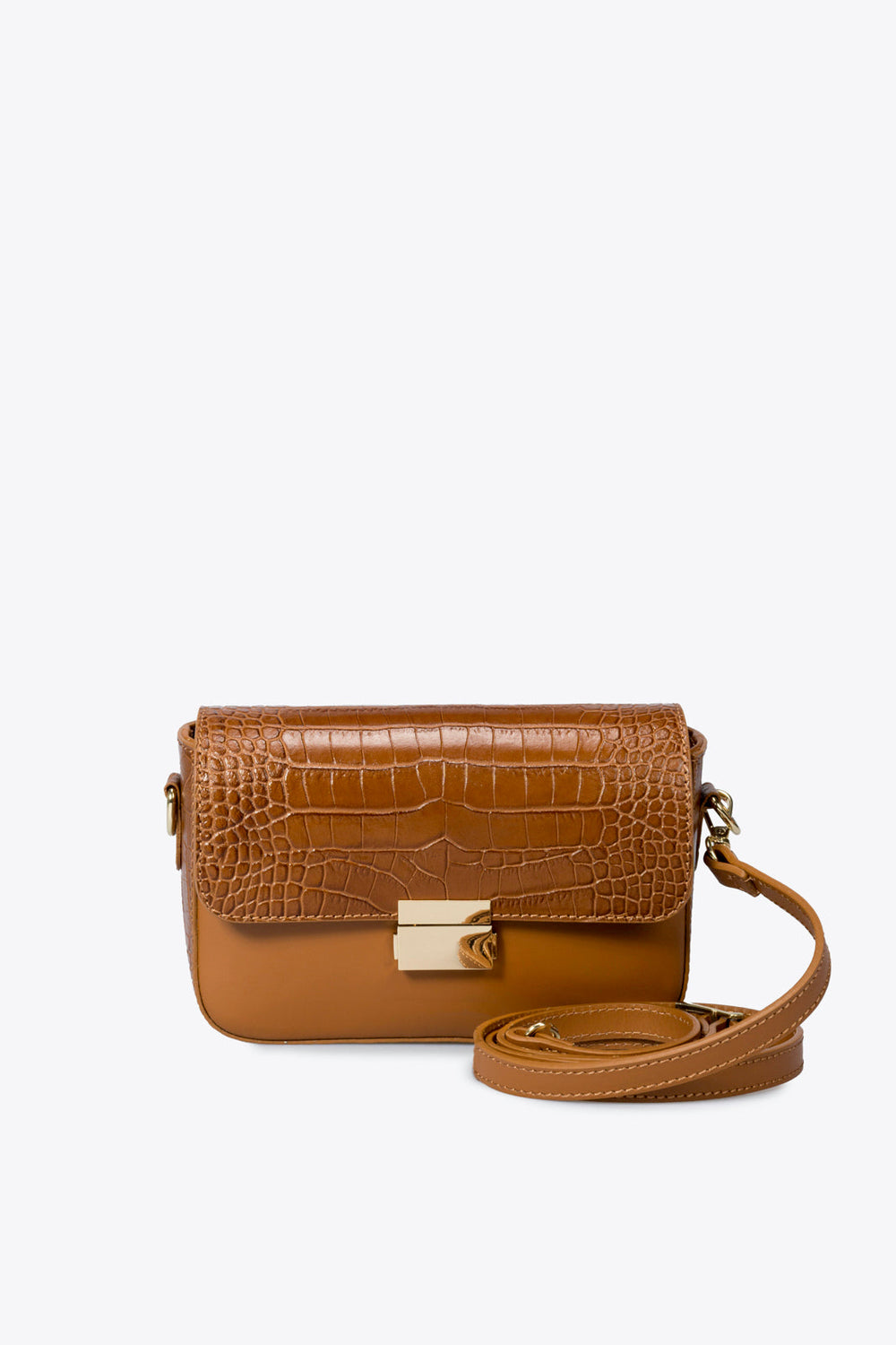 Eloria Italian Leather Crossbody Bag