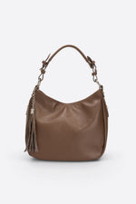 UMA Leather Top Handle Bag - Marrone