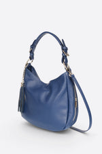 UMA leather top handle bag - Blue