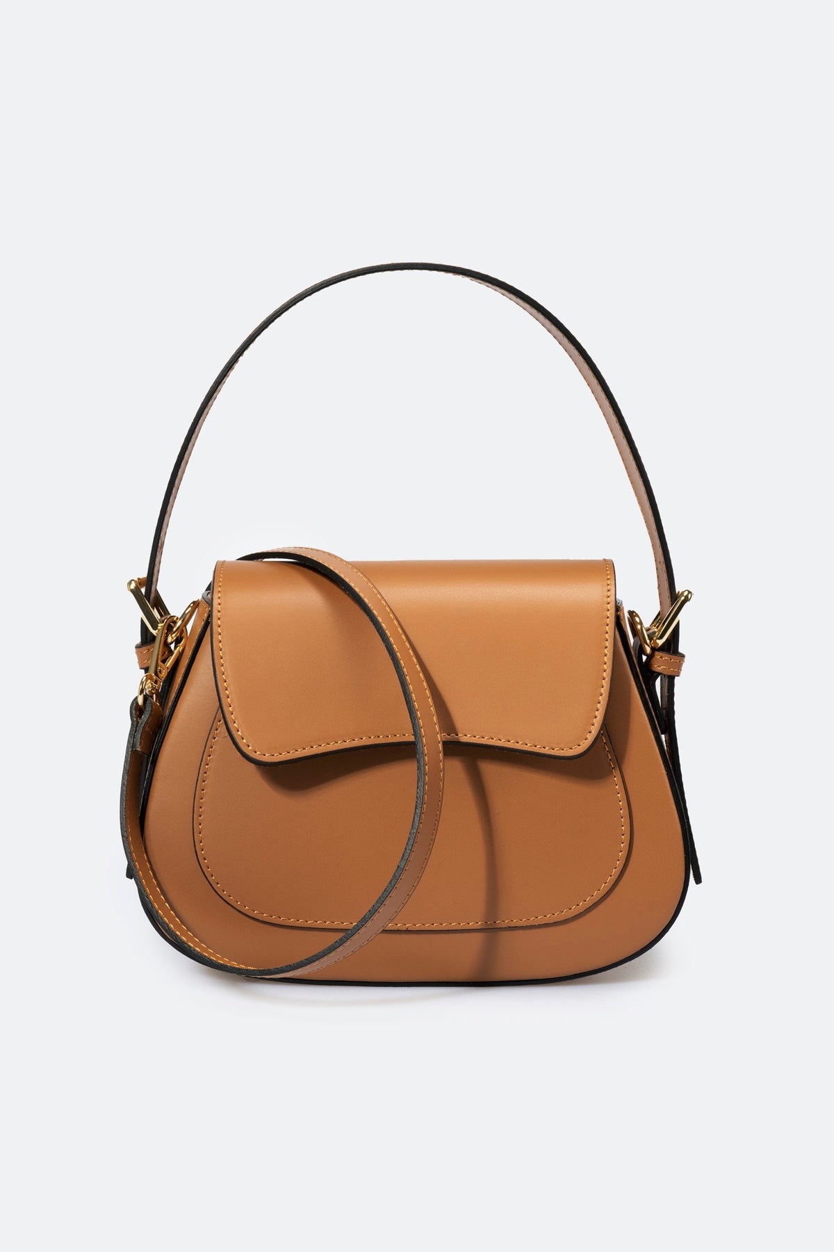 Floravie Italian Leather Shoulder Bag