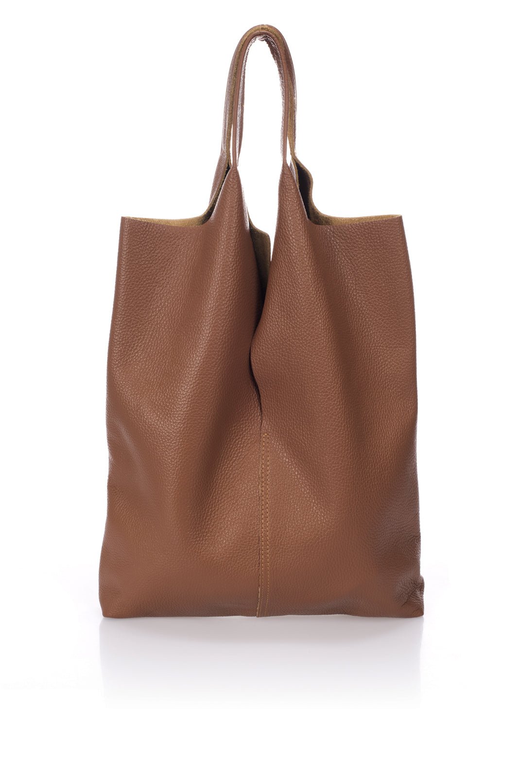Mirevra Italian Leather Tote Bag
