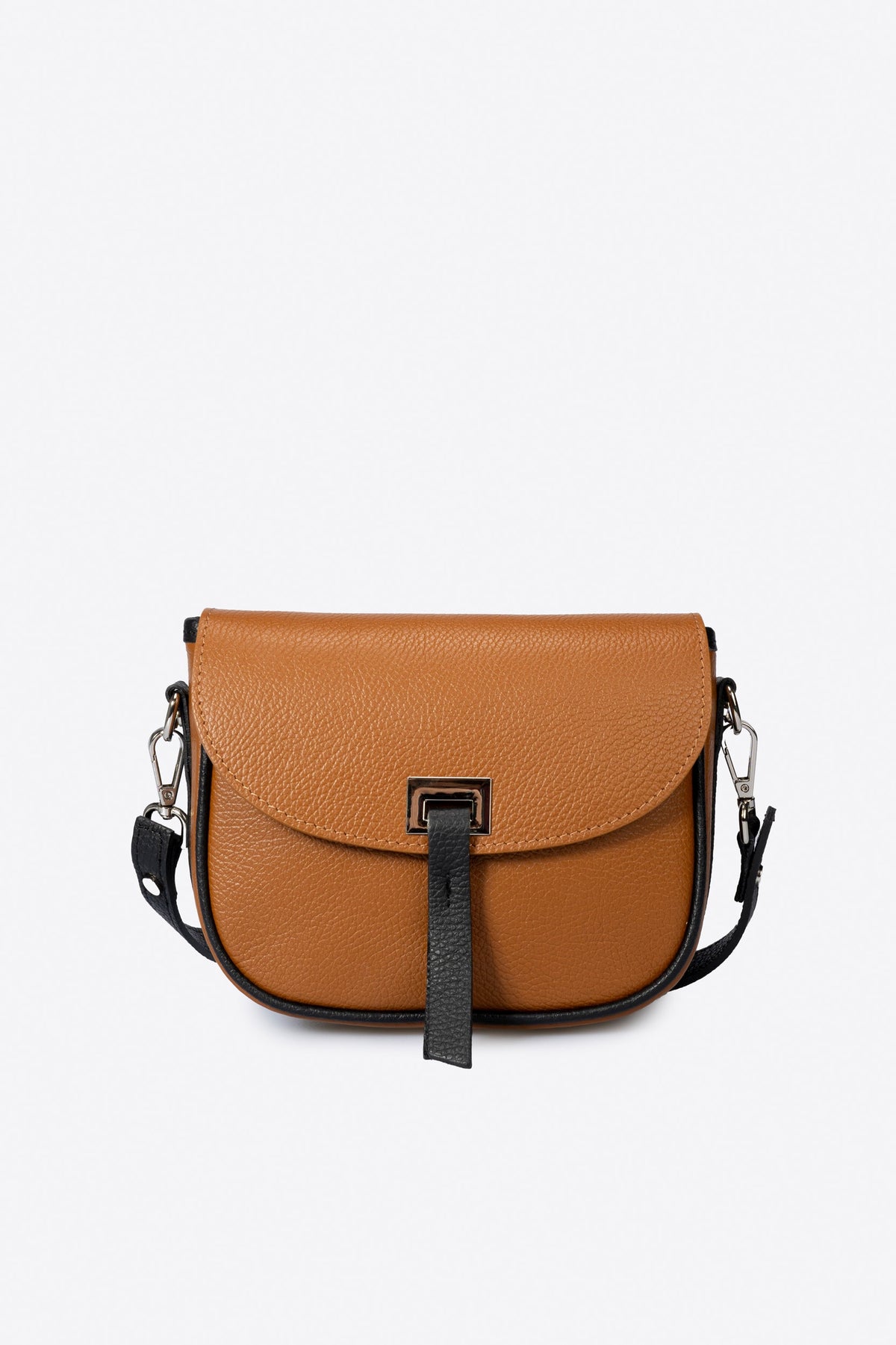 Tressia Italian Leather Crossbody Bag