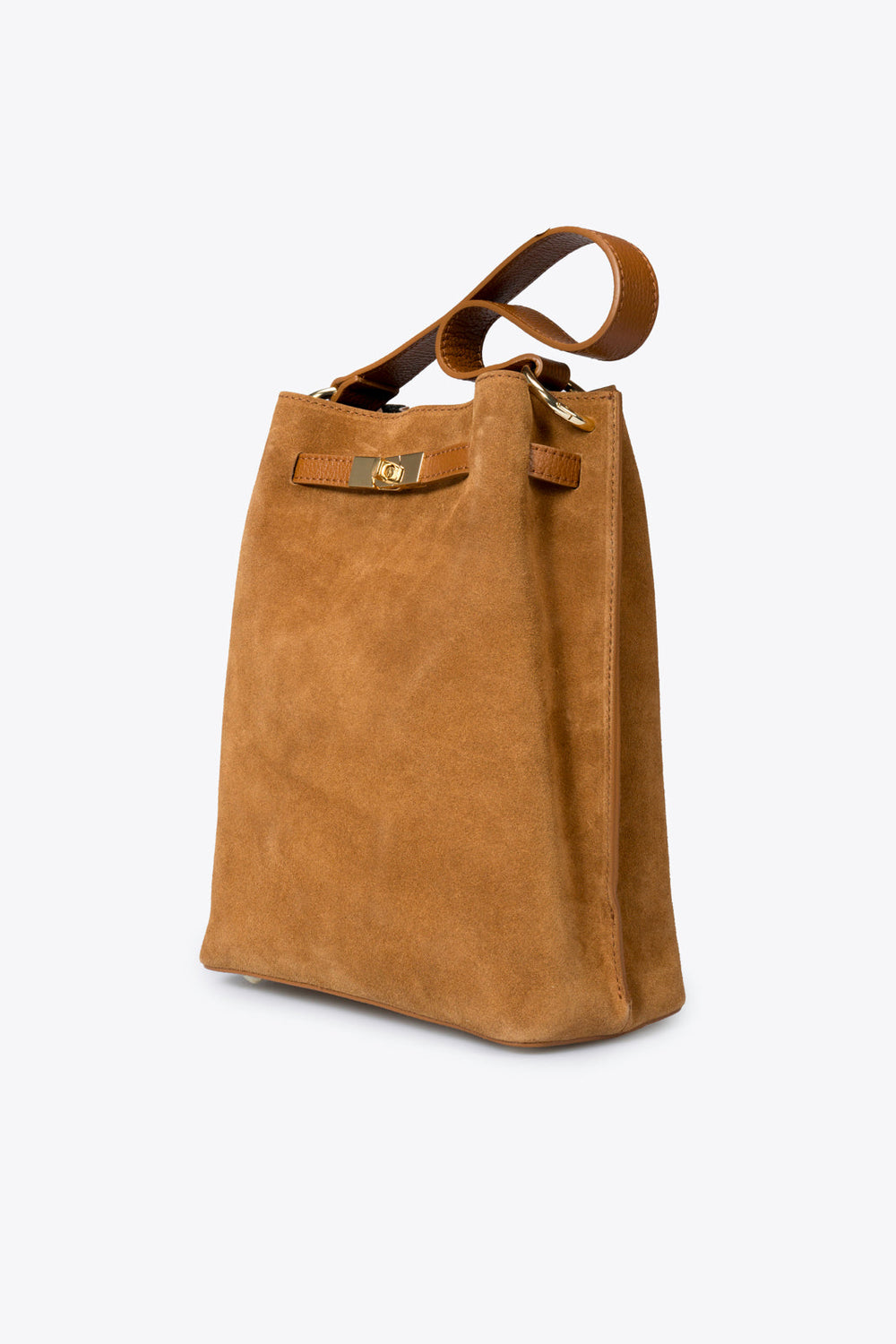 Luminara Italian Leather Shoulder Bag