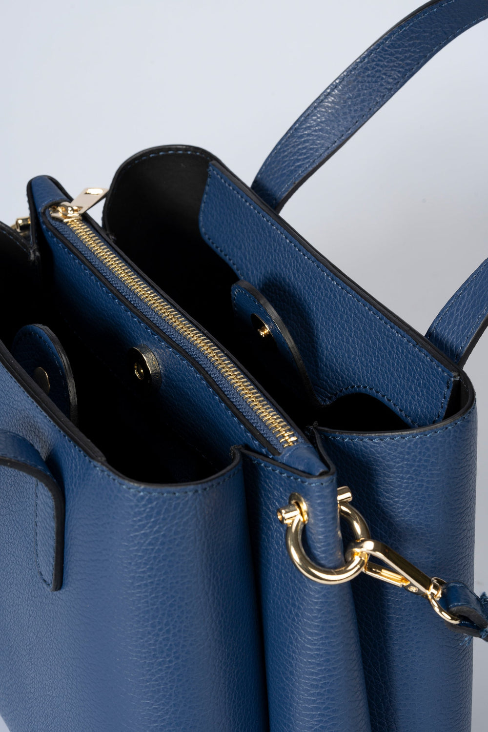 Rovelia Italian Leather Top Handle Bag