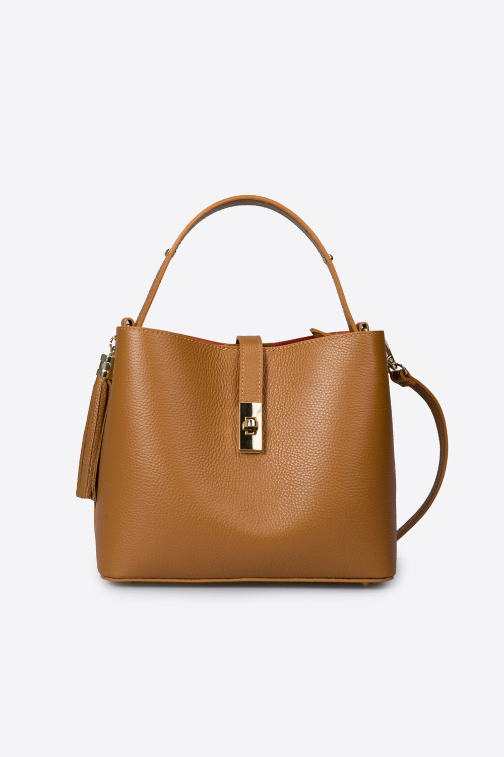 Orlena Italian Leather Top Handle Bag