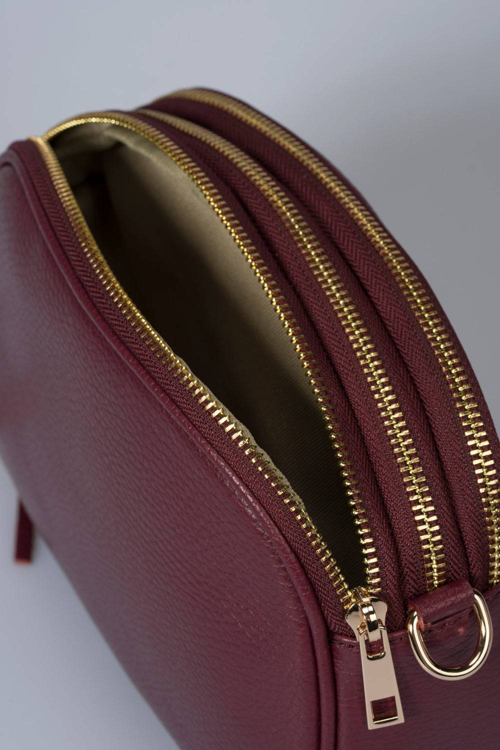 Corvessa Italian Leather Crossbody Bag