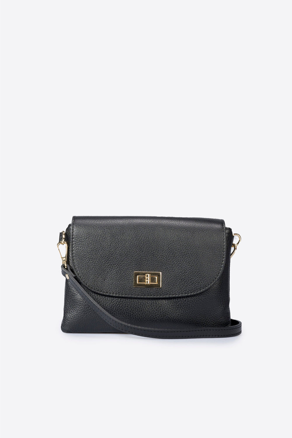 Perlavia Italian Leather Crossbody Bag