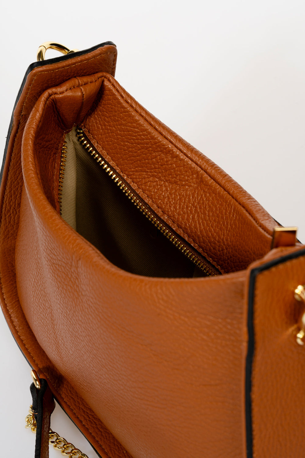 Roselune Italian Leather Top Handle Bag