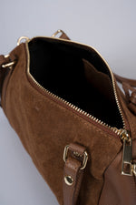 NOOR leather bowling bag - Brown