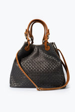 ARIA Leather Tote Bag - Dark Brown