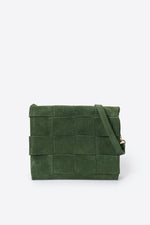HAILEY Leather Crossbody Bag - Green