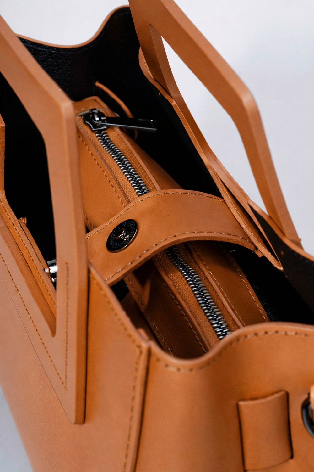 Amavelle Italian Leather Top Handle Bag