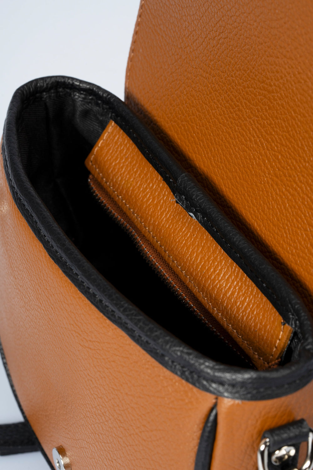 Tressia Italian Leather Crossbody Bag