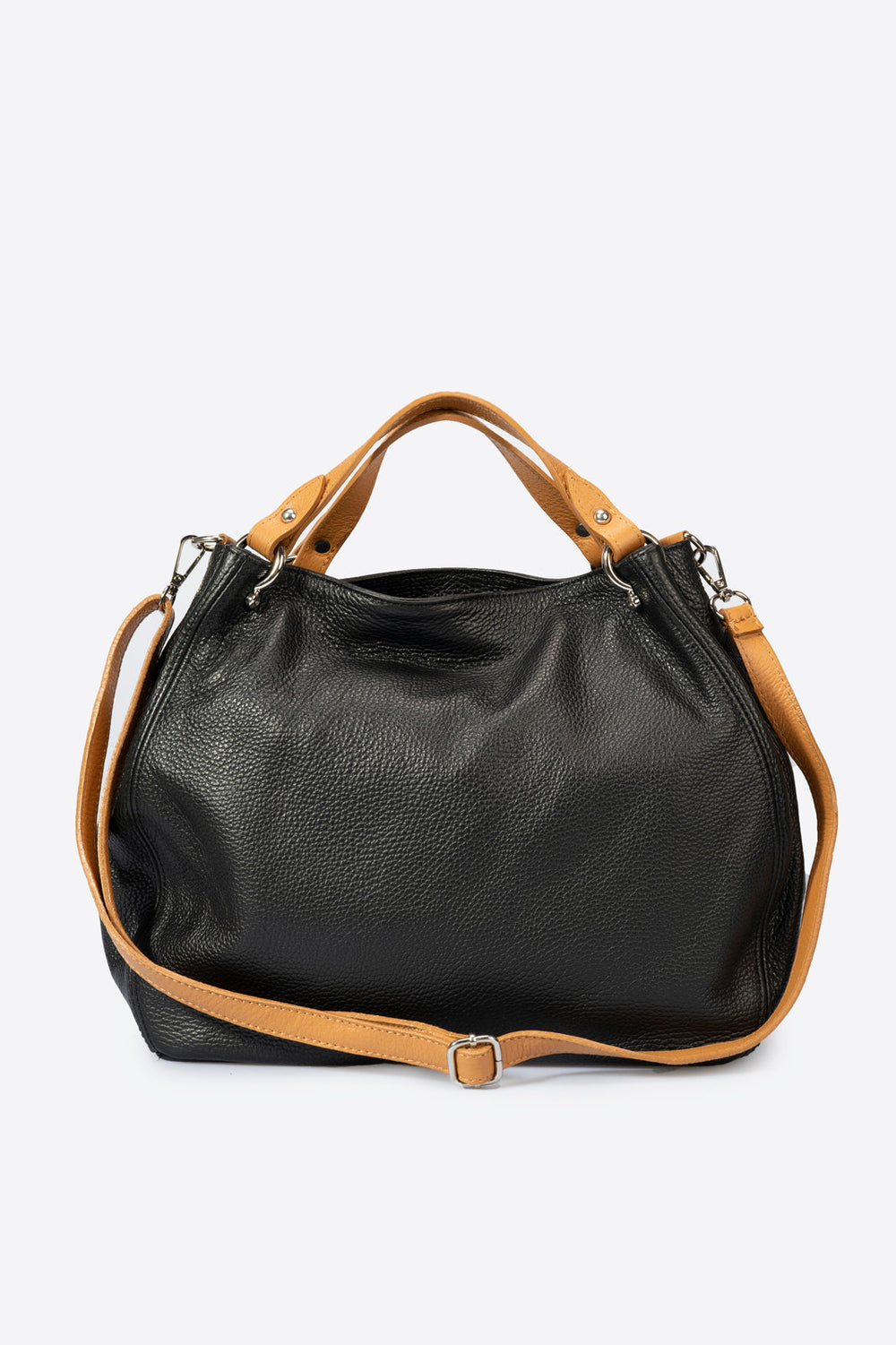 Marovelle Italian Leather Top Handle Bag