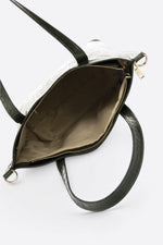 BRENDA leather shoulder bag - Green