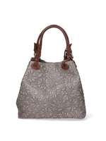 Gave Lux Elenia Italian Leather Handbag – Jeans Blue | Borsa D’Oro
