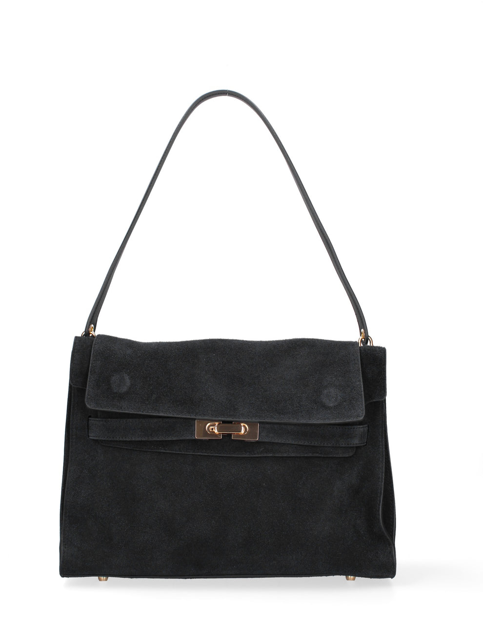 Chiara Ferretti Oriana Lux Italian Suede Bag | Borsa D’Oro