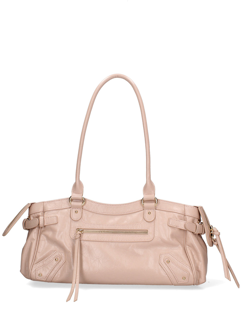 Nude Elegant Everyday Handbag | Borsa D’Oro