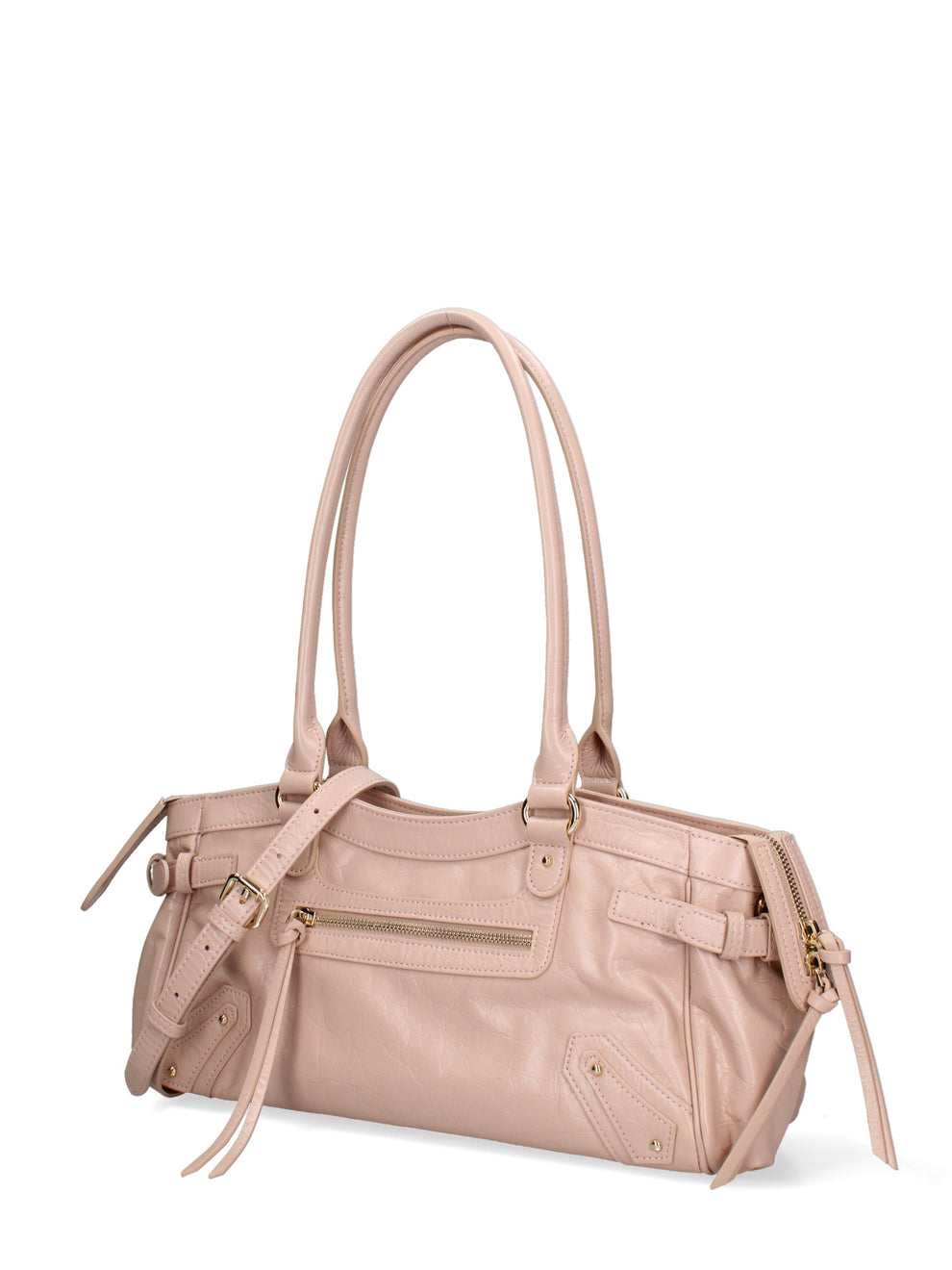Nude Elegant Everyday Handbag | Borsa D’Oro