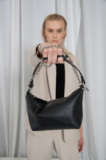 Soft Leather Baguette Handbag Selena